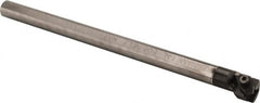 Kennametal - 0.73" Min Bore Diam, 8" OAL, 1/2" Shank Diam, E-NE Indexable Boring Bar - N. Insert, Clamp Holding Method - Benchmark Tooling