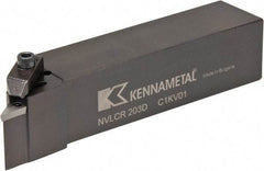 Kennametal - VP.., -5° Lead Angle NVLC External Right Hand Indexable Profiling Toolholder - 1-1/4" Shank Height x 1-1/4" Shank Width, 6" Long, Steel - Benchmark Tooling