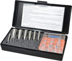 Precision Brand - 1/8 to 3/4 Inch Diameter Shim Punch and Die Set - 1/8, 3/16, 1/4, 5/16, 3/8, 7/16, 1/2, 5/8 and 3/4 Inch Diameter, 9 Piece - Benchmark Tooling