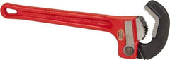 Ridgid - 10" Cast Iron & Steel RapidGrip Pipe Wrench - 1-1/2" Pipe Capacity - Benchmark Tooling