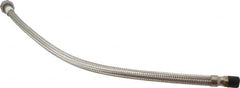 Made in USA - 30" OAL, 1/2" ID, 1,040 Max psi, Flexible Metal Hose Assembly - Benchmark Tooling