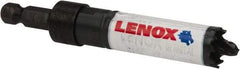 Lenox - 11/16" Diam, 1-1/2" Cutting Depth, Hole Saw - Bi-Metal Saw, Toothed Edge - Benchmark Tooling