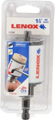 Lenox - 1-9/16" Diam, 1-1/2" Cutting Depth, Hole Saw - Bi-Metal Saw, Toothed Edge - Benchmark Tooling