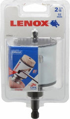 Lenox - 2-1/16" Diam, 1-1/2" Cutting Depth, Hole Saw - Bi-Metal Saw, Toothed Edge - Benchmark Tooling