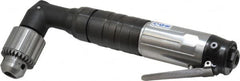 Ingersoll-Rand - 1/2" Keyed Chuck - Right Angle Handle, 600 RPM, 26 CFM, 0.75 hp, 90 psi - Benchmark Tooling