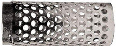 Dixon Valve & Coupling - 3" Hose, Round Hole-Long Body Strainer - Plated Steel - Benchmark Tooling