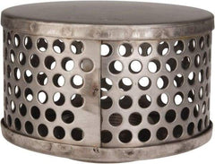 Dixon Valve & Coupling - 2" Hose, Round Hole Strainer - Stainless Steel - Benchmark Tooling