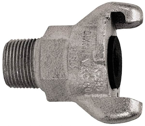 Dixon Valve & Coupling - 3/8" NPT, Universal Hose Coupling with Male NPT Ends - Brass - Benchmark Tooling