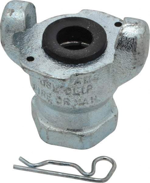 Dixon Valve & Coupling - 3/4" NPT, Universal Hose Coupling with Female NPT Ends - Malleable Iron - Benchmark Tooling