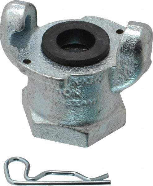 Dixon Valve & Coupling - 1" NPT, Universal Hose Coupling with Female NPT Ends - Malleable Iron - Benchmark Tooling