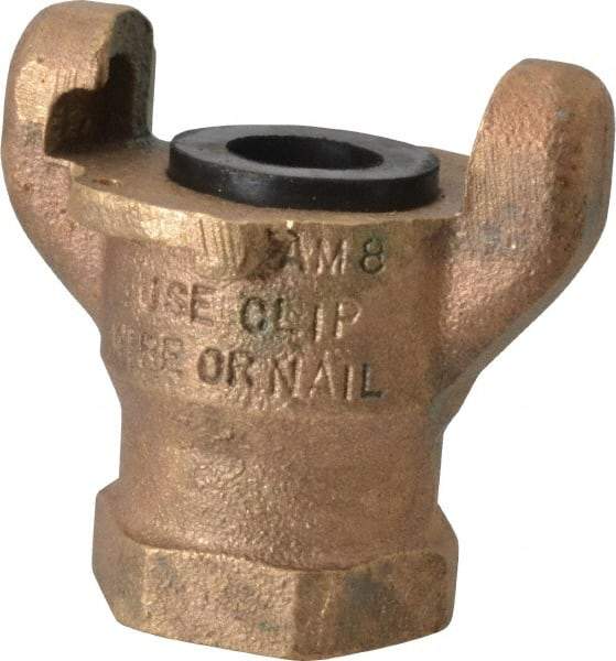 Dixon Valve & Coupling - 3/4" NPT, Universal Hose Coupling with Female NPT Ends - Brass - Benchmark Tooling