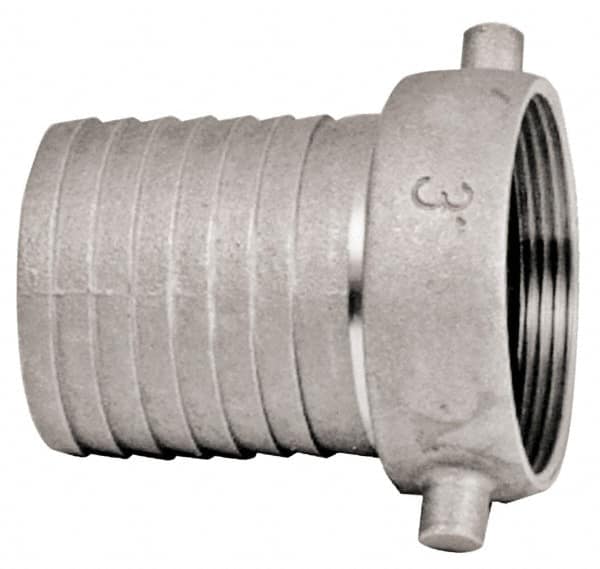 Dixon Valve & Coupling - 6" Aluminum/Brass Suction Female Coupling - Short Shank - Benchmark Tooling