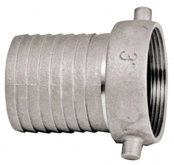 Dixon Valve & Coupling - 2-1/2" Brass Suction Female Coupling - Short Shank - Benchmark Tooling