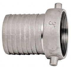 Dixon Valve & Coupling - 4" Brass Suction Female Coupling - Short Shank - Benchmark Tooling