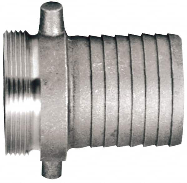 Dixon Valve & Coupling - 4" Aluminum/Brass Suction Male Coupling - Short Shank - Benchmark Tooling