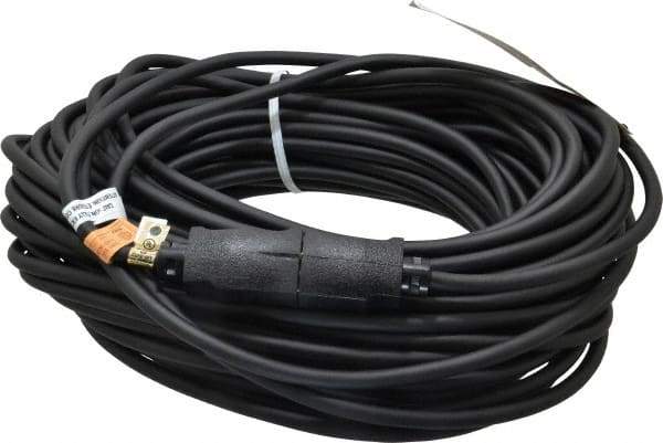 Southwire - 100', 16/3 Gauge/Conductors, Black Outdoor Extension Cord - 1 Receptacle, 10 Amps, UL SJEOW, NEMA 5-15P, 5-15R - Benchmark Tooling