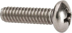 Value Collection - #10-24 UNC, 3/4" Length Under Head Phillips Drive Machine Screw - Pan Head, Grade 316 Stainless Steel, Uncoated, Without Washer - Benchmark Tooling