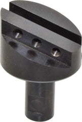 Made in USA - 2" Head, 3/4" Shank Diam, 1 Bit Per Cutter, 3/8" Tool Bit, Fly Cutter - Straight Shank - Benchmark Tooling