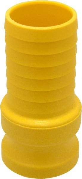 NewAge Industries - 2" Nylon Cam & Groove Suction & Discharge Hose Male Adapter Hose Shank - Part E, 150 Max psi - Benchmark Tooling