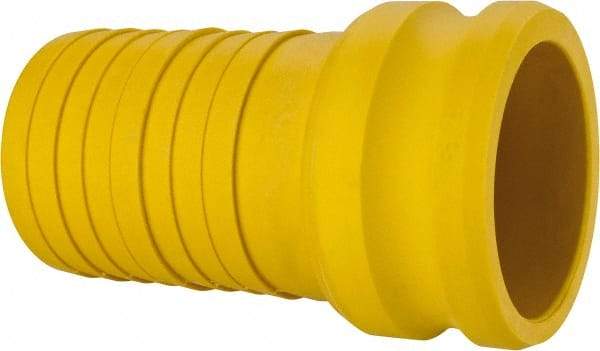 NewAge Industries - 3" Nylon Cam & Groove Suction & Discharge Hose Male Adapter Hose Shank - Part E, 125 Max psi - Benchmark Tooling