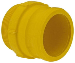 NewAge Industries - 3" Nylon Cam & Groove Suction & Discharge Hose Male Adapter Male NPT Thread - Part F, 3" Thread, 125 Max psi - Benchmark Tooling