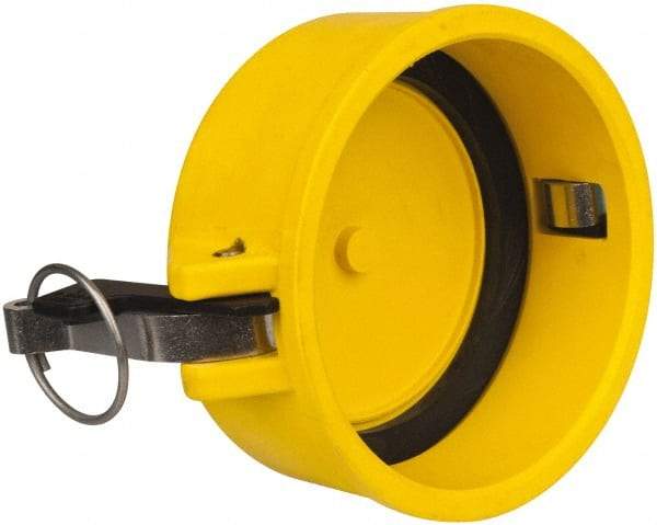 NewAge Industries - 4" Nylon Cam & Groove Suction & Discharge Hose Dust Cap For Use with Adapters - Part DC, 75 Max psi - Benchmark Tooling