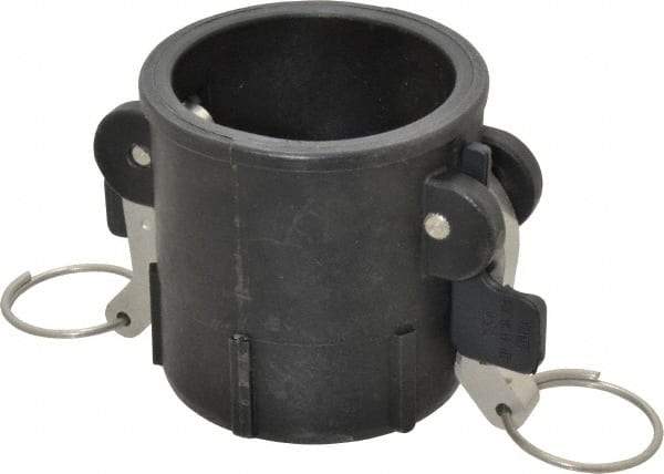 NewAge Industries - 2" Polypropylene Cam & Groove Suction & Discharge Hose Female Coupler Female NPT Thread - Part D, 2" Thread, 100 Max psi - Benchmark Tooling