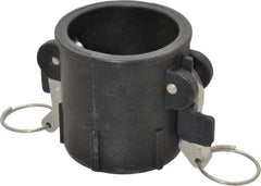 NewAge Industries - 2" Polypropylene Cam & Groove Suction & Discharge Hose Female Coupler Female NPT Thread - Part D, 2" Thread, 100 Max psi - Benchmark Tooling