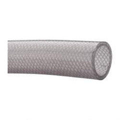 Made in USA - 1-1/2" ID x 1.929" OD, 0.215" Wall Thickness, Cut to Length (100' Standard Length) PVC Tube - Clear, 70 Max psi, 80 Shore A Hardness - Benchmark Tooling