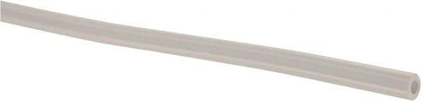 NewAge Industries - 1/16" ID x 1/8" OD, 1/32" Wall Thickness, Cut to Length (100' Standard Length) Silicone Tube - Natural, 10 Max psi, 50 Shore A Hardness - Benchmark Tooling