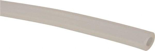 NewAge Industries - 1/8" ID x 1/4" OD, 1/16" Wall Thickness, Cut to Length (100' Standard Length) Silicone Tube - Natural, 20 Max psi, 50 Shore A Hardness - Benchmark Tooling