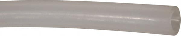 NewAge Industries - 1/4" ID x 3/8" OD, 1/16" Wall Thickness, Cut to Length (100' Standard Length) Silicone Tube - Natural, 5 Max psi, 50 Shore A Hardness - Benchmark Tooling