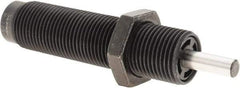 Parker - 3/4-16 Thread, 1/4 Rod Diam, 1/2 Stroke Length, Male Button Shock - 0.66 Shock Outside Diam, 3.81 OAL - Benchmark Tooling