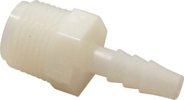 NewAge Industries - 1/4" Barb, 3/8 NPT, Multiple Barbed Tube Connector - Nylon, Male - Benchmark Tooling