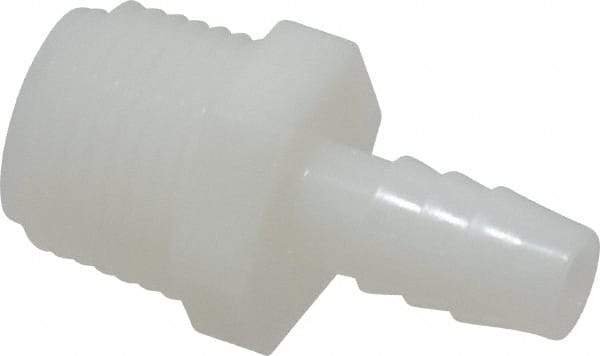 NewAge Industries - 3/8" Barb, 1/2 NPT, Multiple Barbed Tube Connector - Nylon, Male - Benchmark Tooling