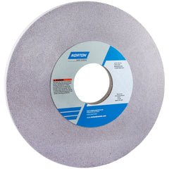 Norton - 12" Diam x 3" Hole x 1/2" Thick, K Hardness, 80 Grit Surface Grinding Wheel - Benchmark Tooling