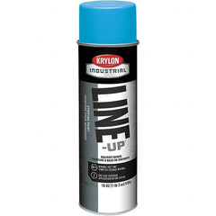 Krylon - 18 fl oz Blue Striping Paint - 234 to 332 Sq Ft/Gal Coverage, Solvent-Based Formula - Benchmark Tooling