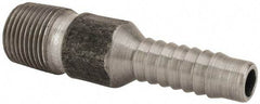 Campbell Fittings - 1/2" Pipe ID, Threaded Combination Nipple for Hoses - Steel - Benchmark Tooling