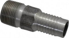 Campbell Fittings - 1" Pipe ID, Threaded Combination Nipple for Hoses - Steel - Benchmark Tooling