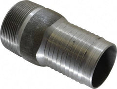 Campbell Fittings - 2" Pipe ID, Threaded Combination Nipple for Hoses - Steel - Benchmark Tooling