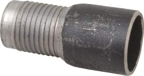 Campbell Fittings - 1-1/2" Pipe ID, Beveled Combination Nipple for Hoses - Steel - Benchmark Tooling