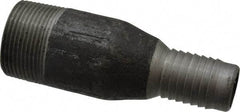 Campbell Fittings - 1" Pipe ID, Reducer Combination Nipple for Hoses - 1-1/4 Male NPT, Steel - Benchmark Tooling