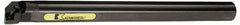 Kennametal - 1.705" Min Bore Diam, 14" OAL, 1-1/4" Shank Diam, A-MDQN Indexable Boring Bar - DN.. Insert, Screw or Clamp Holding Method - Benchmark Tooling