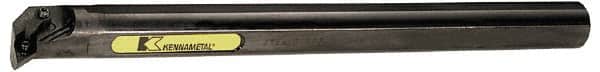 Kennametal - 2-1/4" Min Bore Diam, 14" OAL, 1-3/4" Shank Diam, A-MDUN Indexable Boring Bar - DN.. Insert, Screw or Clamp Holding Method - Benchmark Tooling
