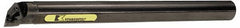 Kennametal - 1.76" Min Bore Diam, 14" OAL, 1-1/2" Shank Diam, A-MWLN Indexable Boring Bar - WN.. Insert, Screw or Clamp Holding Method - Benchmark Tooling