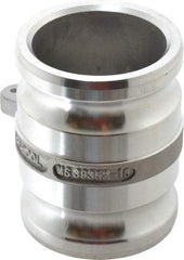 EVER-TITE Coupling Products - 3" Aluminum Cam & Groove Suction & Discharge Hose Spool Adapter - 3" Thread, 125 Max psi - Benchmark Tooling