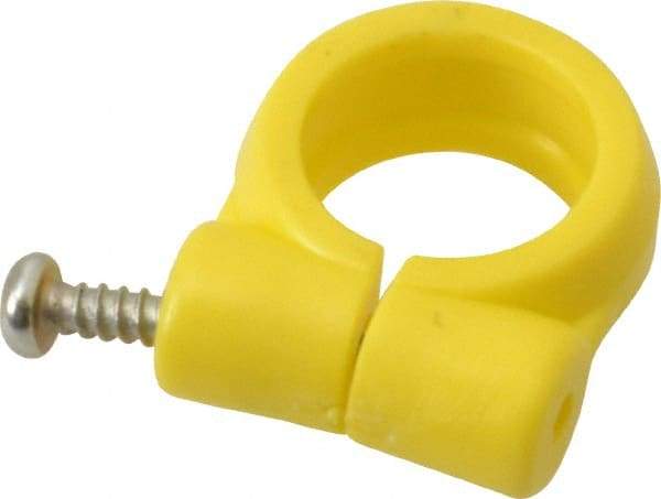 Value Collection - 1/4" Hose Inside Diam, Coolant Hose Element Clamp - For Use with 1/4" Snap Together Hose System, 4 Pieces - Benchmark Tooling