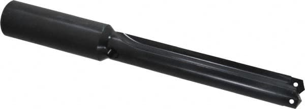 Allied Machine and Engineering - Series 2, 31/32 to 1-3/8" Diam, 1-1/4" Diam Straight Shank, Straight Flute Spade Drill - 5-3/8" Max Depth, 6-41/64" Body Length, 10" OAL, Intermediate Length, Through Coolant - Benchmark Tooling