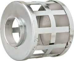 Kuriyama of America - 2" Hose, Square Hole Strainer - Plated Steel - Benchmark Tooling