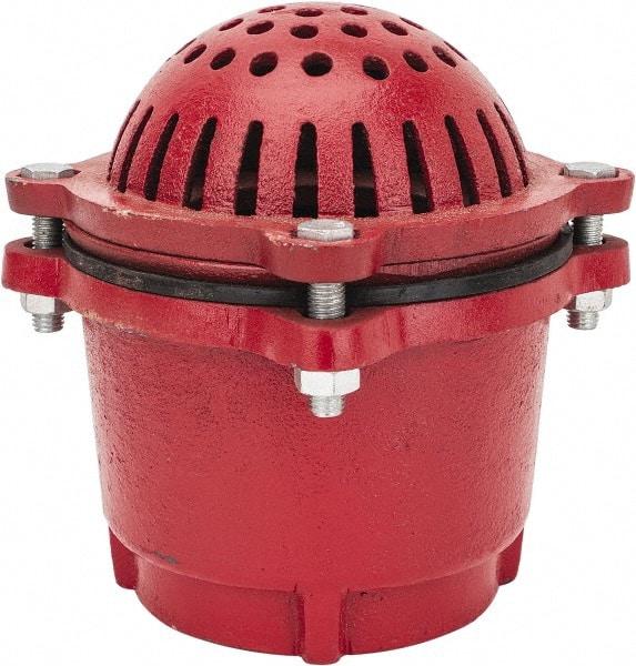 Value Collection - 4" Hose, Foot Valve - Cast Iron - Benchmark Tooling